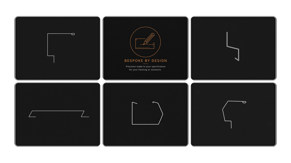 Bespoke by Design — precision sheet-metal profiles fabricated to your specification